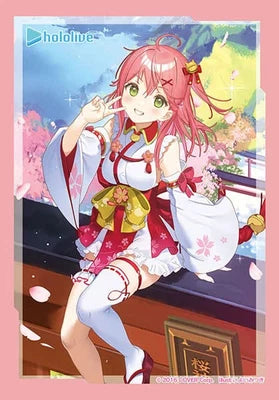 Bushiroad Mini Vol 619 Hololive Sakura Miko Card Sleeves