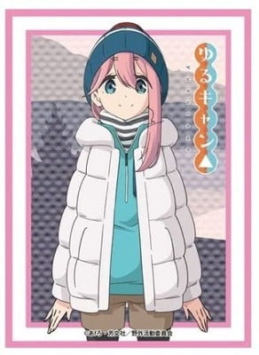 Chara sleeve collection Yuru Camp Kagamihara Nadeshiko sleeves