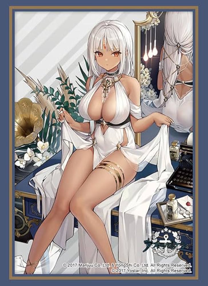 Bushiroad Sleeve Collection High-grade Vol. 4082 Azur Lane Massachusetts Dressy Beauty Ver.