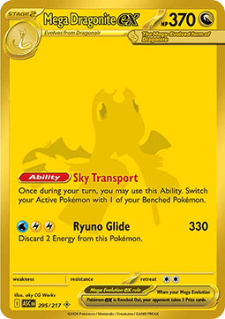 Mega Dragonite ex - Ascended Heroes (Secret Rare) [ASC-295]