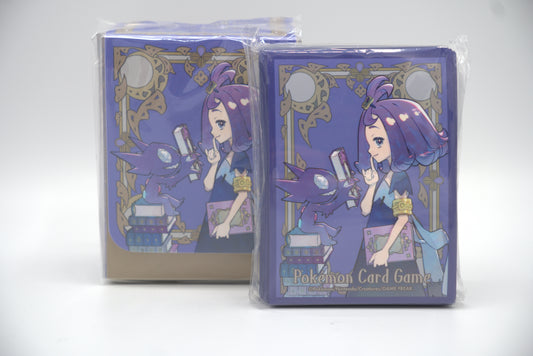 Deck box and Card Sleeves of Acerola from the Pokemon Center in Japan